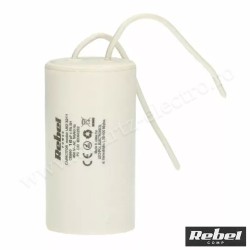 Condensator pornire motor 16uF  450V cu conexiune fir REBEL