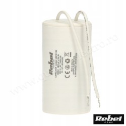 Condensator pornire motor 20uF 450V cu conexiune fir REBEL