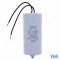 Condensator pornire motor 45uF 400V cu conexiune fir WELL
