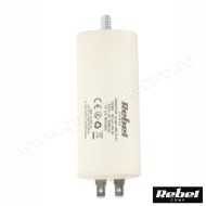 Condensator pornire motor 450V 40uF cu fisa plata pentru papuc Rebel