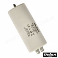 Condensator pornire motor 450V 55uF cu fisa plata pentru papuc Rebel