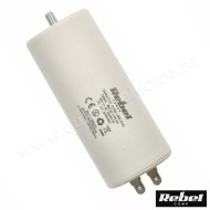 Condensator pornire motor 450V 80uF cu fisa plata pentru papuc Rebel