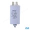 Condensator pornire motor 400V 15uF cu fisa plata pentru papuc Well