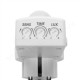 Priza cu senzor de miscare 120 10m 1200W IP20 alb Delight Priza cu senzor de miscare 120 10m 1200W IP20 alb Delight