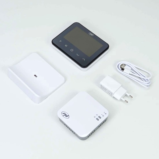 Termostat inteligent CT40 PRO fara fir WiFi pentru centrale termice PNI Termostat inteligent CT40 PRO fara fir WiFi pentru centrale termice PNI