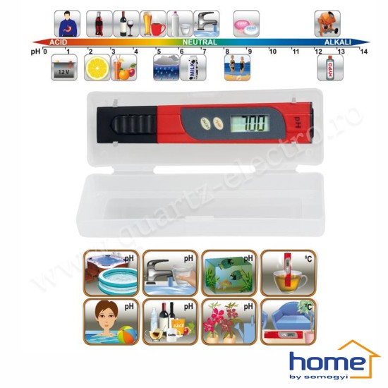 Tester pH & termometru PHT01 Home Tester pH & termometru PHT01 Home