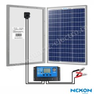 PANOU SOLAR PENTRU GARD ELECTRIC NEXON 50W CU REGULATOR