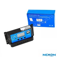 REGULATOR DE TENSIUNE PENTRU PANOU SOLAR SOLAR 12/24V 10A CU USB NEXON