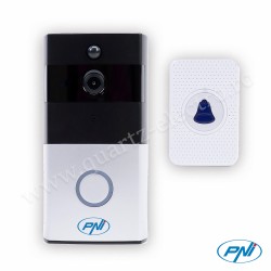 Interfon video inteligent SafeHome PT710B WiFi HD P2P acumulator si Sonerie 36 melodii inclusa Tuya Smart PNI Interfon video inteligent SafeHome PT710B WiFi HD P2P acumulator si Sonerie 36 melodii inclusa Tuya Smart PNI