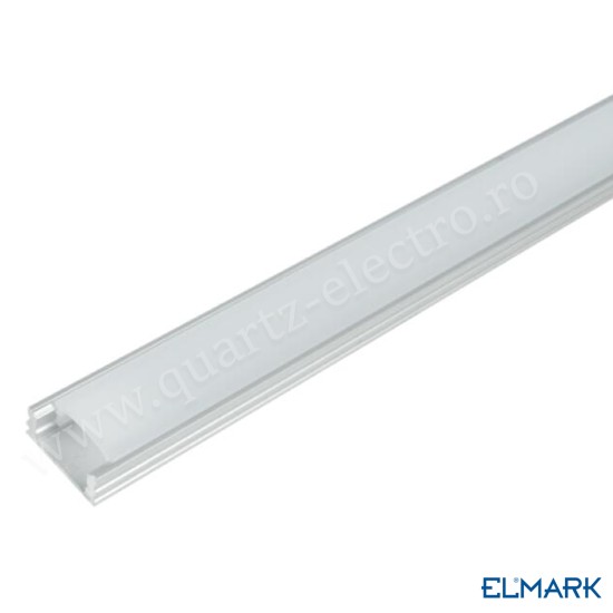 SINA LED PROFIL U DIN ALUMINIU 1M OPAL ELMARK SINA LED PROFIL U DIN ALUMINIU 1M OPAL ELMARK