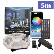 BANDA LED SMART CU CONEXIUNE BLUETOOTH PENTRU TELEFON 5M