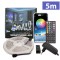 BANDA LED SMART CU CONEXIUNE BLUETOOTH PENTRU TELEFON 5M