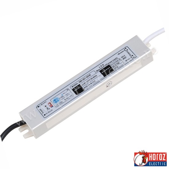 SURSA ALIMENTARE EXTERIOR 12V 3.75A HOROZ