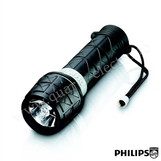 LANTERNA DIN CAUCIUC CU LED PHILIPS, 2 x AA LANTERNA DIN CAUCIUC CU LED PHILIPS, 2 x AA