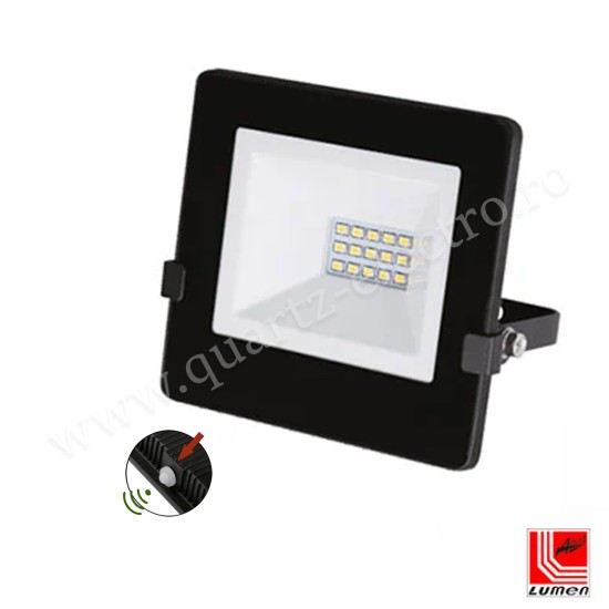 PROIECTOR LED 10W CU FOTOCELULA IP65 4000K 3-0301011 LUMEN