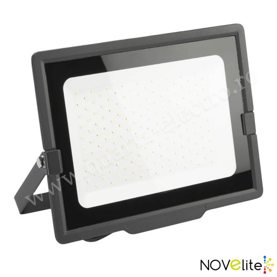 PROIECTOR LED SMD SLIM 150W CW NEGRU NOVELITE PROIECTOR LED SMD SLIM 150W CW NEGRU NOVELITE