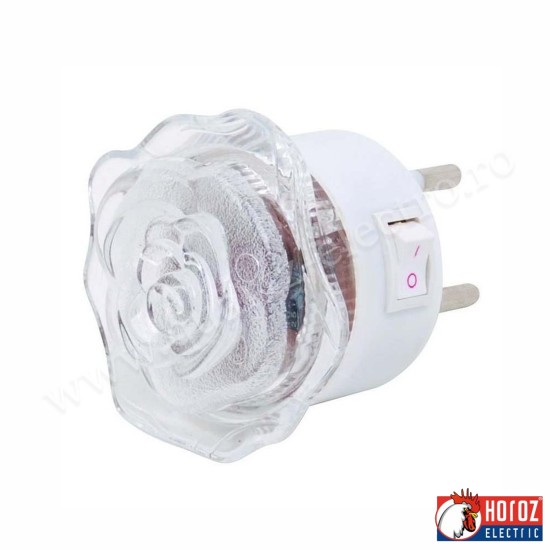 LAMPA DE VEGHE RGB ROSE FLOWER HOROZ LAMPA DE VEGHE RGB ROSE FLOWER HOROZ