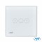 Intrerupator simplu cu touch si dimmer SafeHome DIM101, 1X700W, Live Wire, fara nul, sticla PNI
