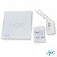 Intrerupator simplu cu touch si dimmer SafeHome DIM101, 1X700W, Live Wire, fara nul, sticla PNI