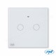 Intrerupator inteligent cu touch SafeHome PT202L WiFi 10A Tuya Smart Live Wire, fara nul pni Intrerupator inteligent cu touch SafeHome PT202L WiFi 10A Tuya Smart Live Wire, fara nul pni