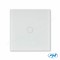 Intrerupator simplu cu touch SH101 din sticla, alb cu LED indicator 170-240V 200W 10A PNI