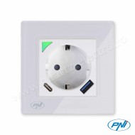 Priza inteligenta SmartHome WP202 WiFi 230V  16A 3600W Tuya Smart, Amazon Alexa si Google Home PNI