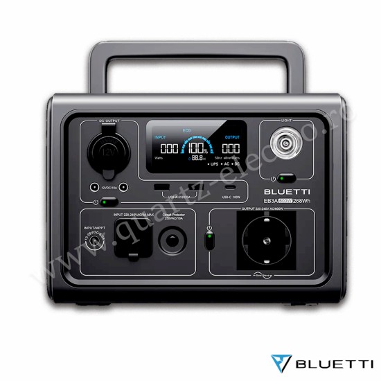 Stație de alimentare portabilă EB3A 600W 268Wh BLUETTI 