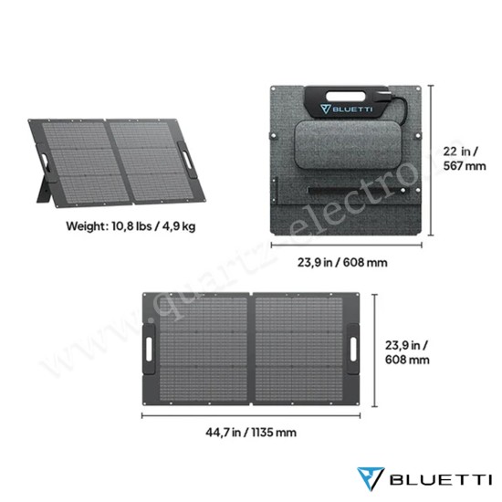 Panou Solar 100W PV100 Bluetti Panou Solar 100W PV100 Bluetti