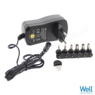 Alimentator universal in comutatie 2250mA 3-12V 6 mufe Well
