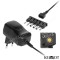 Alimentator stabilizat reglabil 3-12V 1000 mA KEMOT