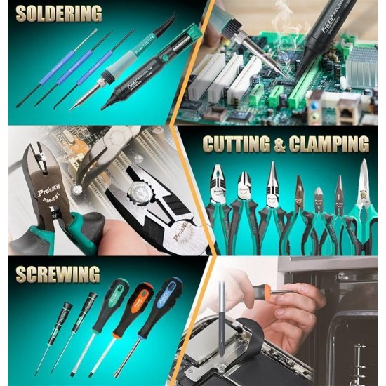 Trusa scule electronist 1PK-1700NB PRO'SKIT Trusa scule electronist 1PK-1700NB PRO'SKIT