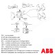 BLOC DE CONTACTE AUXILIAR ABB HKF1-11 PENTRU MOTOR STARTER