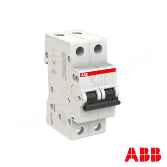 INTRERUPATOR AUTOMAT 2P 20A ABB SH202L C20