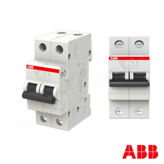 INTRERUPATOR AUTOMAT 2P 32A ABB SH202L C32 INTRERUPATOR AUTOMAT 2P 32A ABB SH202L C32