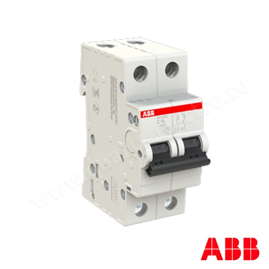 INTRERUPATOR AUTOMAT 2P 10A ABB SH202L C10