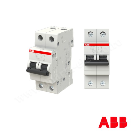 INTRERUPATOR AUTOMAT 2P 10A ABB SH202L C10