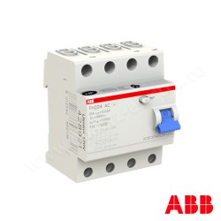 INTRERUPATOR AUTOMAT CU PROTECTIE DIFERENTIALA 4P 25A 30mA - ABB FH204 AC-25