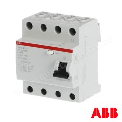 INTRERUPATOR AUTOMAT CU PROTECTIE DIFERENTIALA 4P 40A 30mA - ABB FH204 AC-40