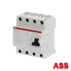 Intrerupator automat cu protectie diferentiala 4P 63A 30mA - ABB FH204 AC-63