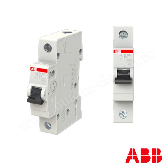 INTRERUPATOR AUTOMAT 1P 6A ABB SH201L C6 INTRERUPATOR AUTOMAT 1P 6A ABB SH201L C6