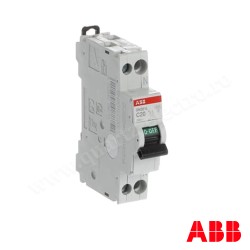 INTRERUPATOR AUTOMAT 1P+N 20A - ABB SN201L C20