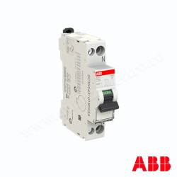 INTRERUPATOR AUTOMAT 1P+N 25A - ABB SN201L C25