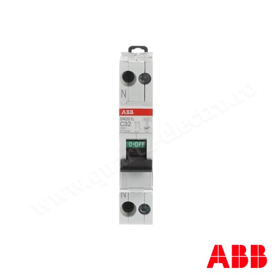 INTRERUPATOR AUTOMAT 1P+N 32A - ABB SN201L C32 INTRERUPATOR AUTOMAT 1P+N 32A - ABB SN201L C32