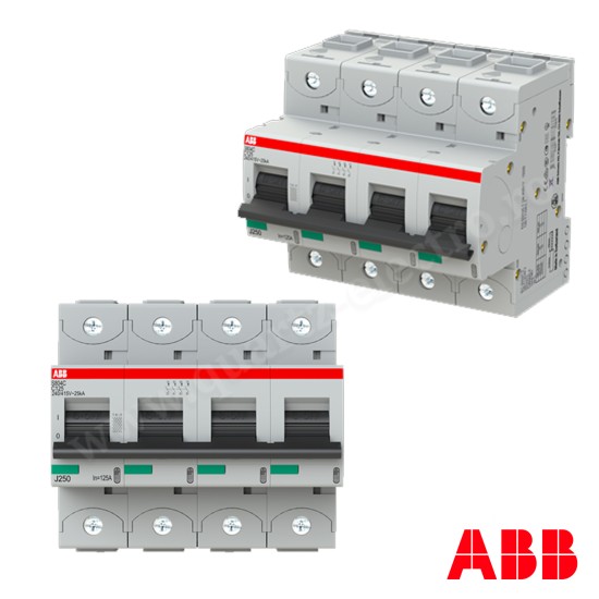 INTRERUPATOR AUTOMAT, MAGNETO-TERMIC 4P 125A ABB S804C-C125 INTRERUPATOR AUTOMAT, MAGNETO-TERMIC 4P 125A ABB S804C-C125