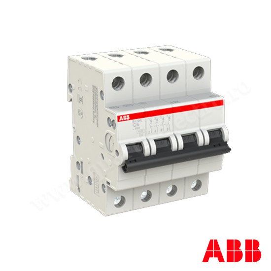 INTRERUPATOR AUTOMAT 4P 25A ABB SH204L C25 INTRERUPATOR AUTOMAT 4P 25A ABB SH204L C25