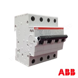 INTRERUPATOR AUTOMAT 3P+N 32A ABB SH203 C32 NA