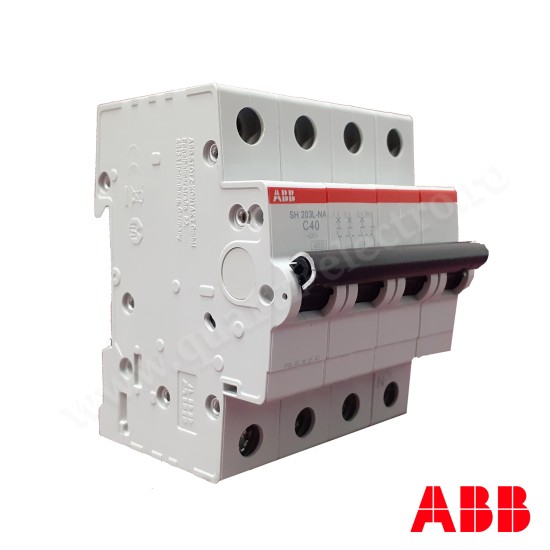 INTRERUPATOR AUTOMAT 3P+N 40A ABB SH203 C40 NA