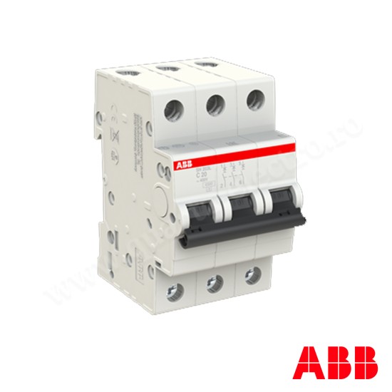 INTRERUPATOR AUTOMAT 3P 20A ABB SH203L C20 INTRERUPATOR AUTOMAT 3P 20A ABB SH203L C20