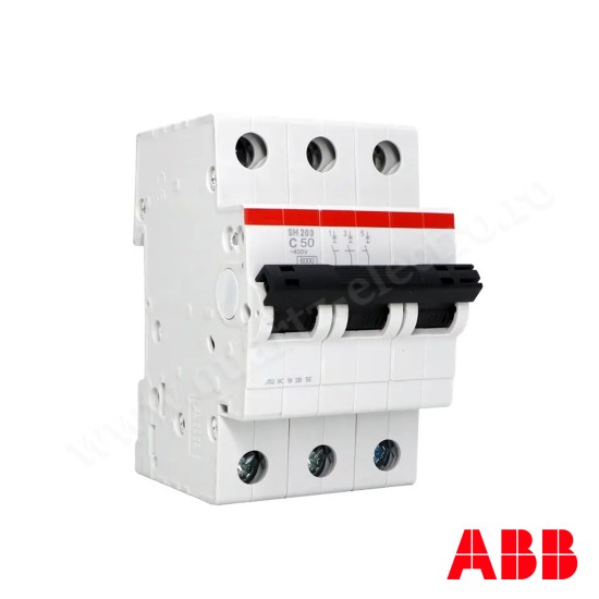 INTRERUPATOR AUTOMAT 3P 50A ABB SH203L C50