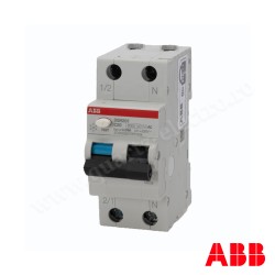 INTRERUPATOR AUTOMAT CU PROTECTIE DIFERENTIALA 20A - ABB DSH201 C20-30mA/ AC